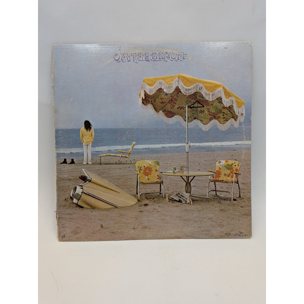 Neil Young On The Beach Vinyl LP 1974 Reprise R 2180 Original US Pressing Rock
